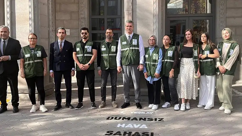 Ağrı Adliyesi'nde dumansız hava sahası alanı oluşturuldu