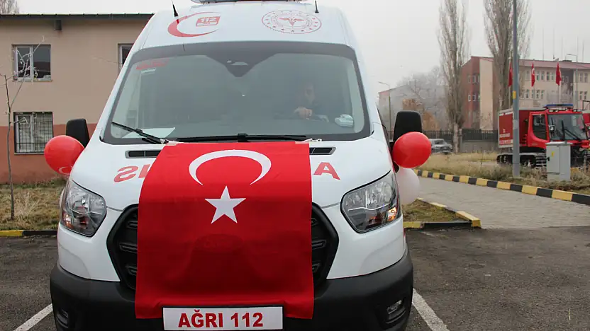Ağrı'da 112 acil sağlık hizmetlerine yeni takviye