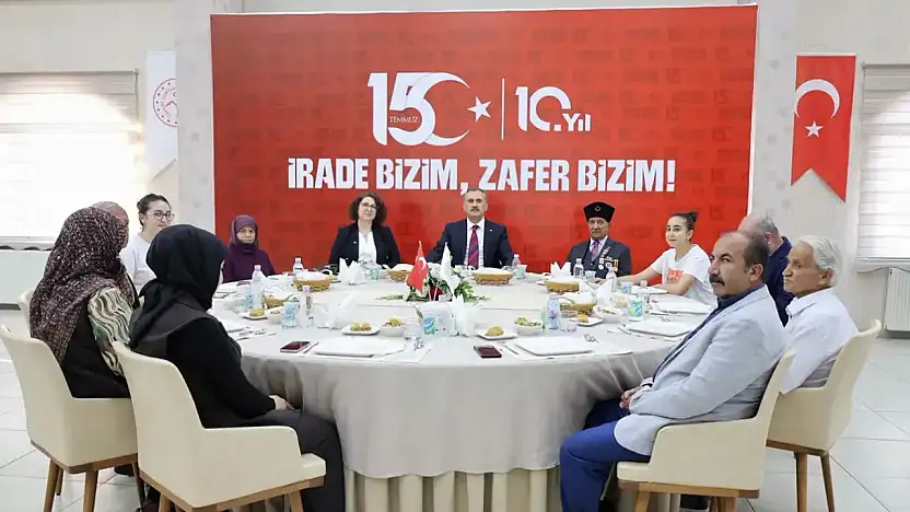 Ağrı'da 15 Temmuz şehitleri için Mevlid-i Şerif programı düzenlendi