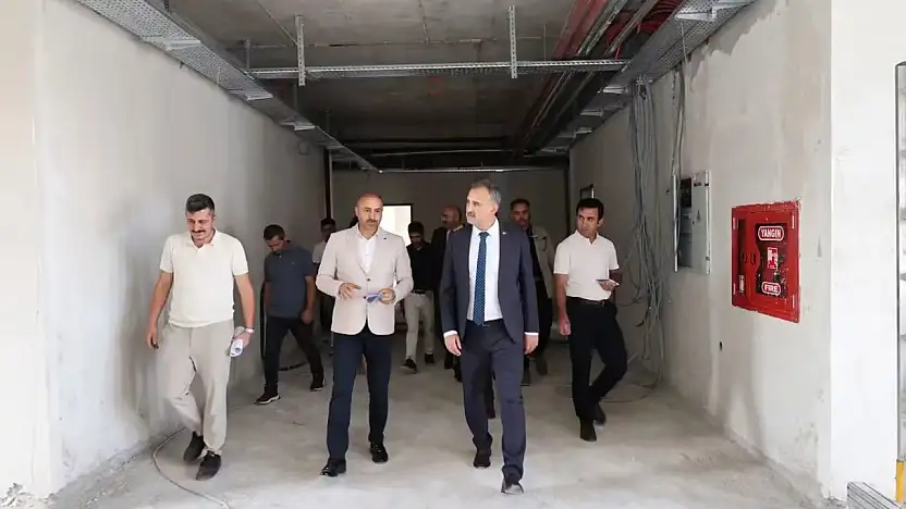 Ağrı'da 9 bin metrekarelik dev sosyal hizmet yatırımında inceleme