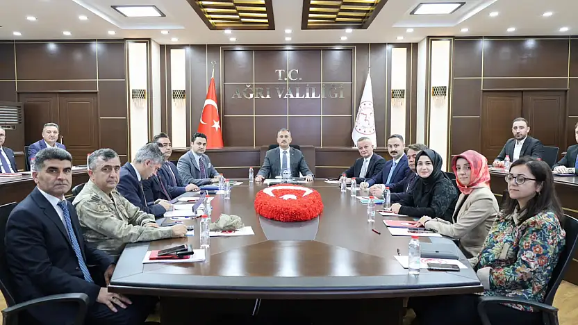 Ağrı'da ailelerin güçlendirilmesi için yeni çalışmalar masaya yatırıldı