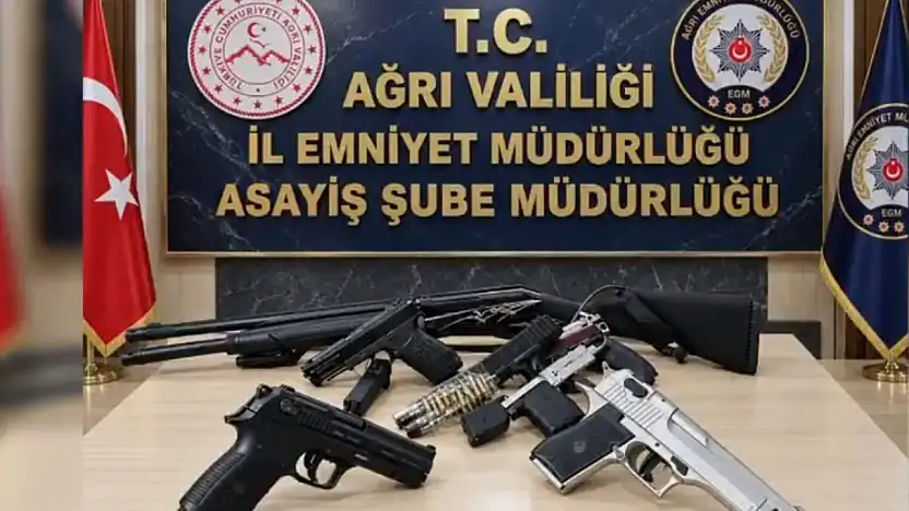 Ağrı'da bir haftalık operasyonların bilançosu açıklandı: 16 kişi yakalandı