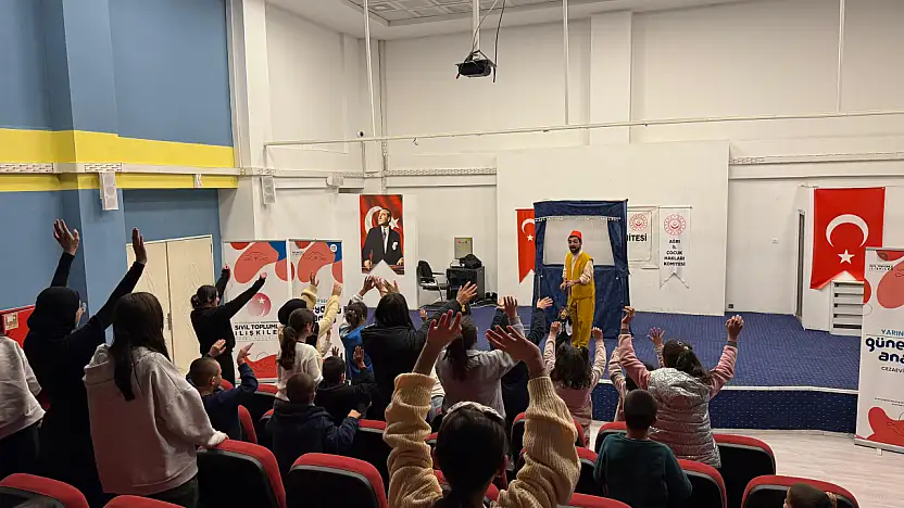 Ağrı'da cezaevindeki mahkumlar ve çocuklara özel etkinlik