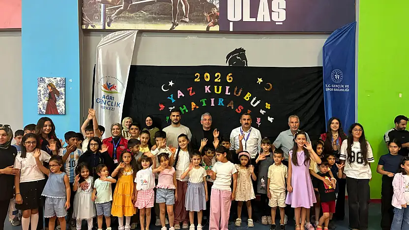 Ağrı'da çocuklar yaz tatilini spor, sanat ve bilimle geçirdi