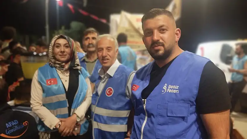Ağrı'da Deniz Feneri Derneği standı 15 Temmuz ruhuna ortak oldu