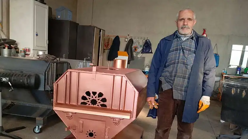 Ağrı'da el yapımı sobalara ilgi arttı nostalji ve pratiklik buluştu
