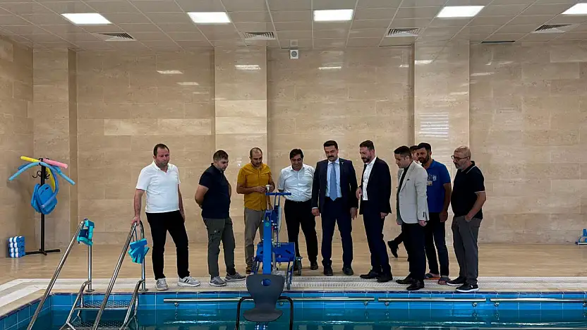 Ağrı'da hastalar suyla yeniden hayata tutunuyor