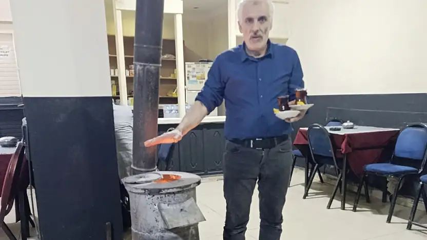 Ağrı'da haziran sonunda soba yeniden yandı