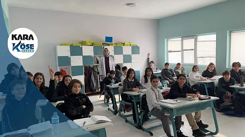 Ağrı'da kar tatilinin ardından okullarda yeni yılın ilk dersi işlendi