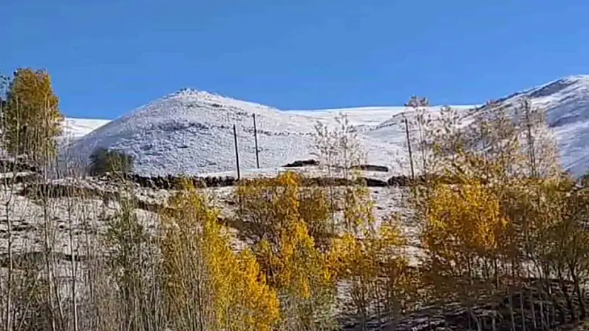 Ağrı'da kışın izleri: Karlıca Köyü'nde kar yağışı etkili oldu