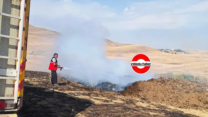 Ağrı'da köyü tehlike sardı: Uzunveli'de yangın alarmı