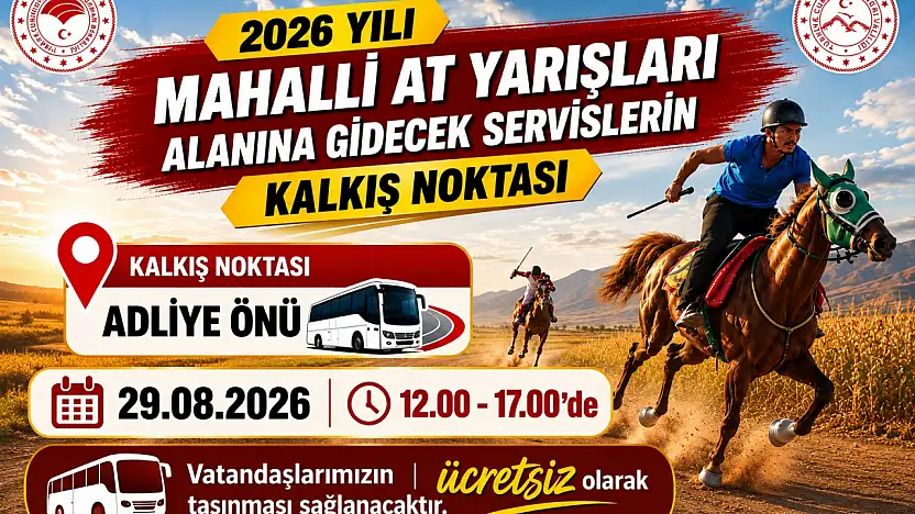 Ağrı'da Mahallî At Yarışları için geri sayım başladı
