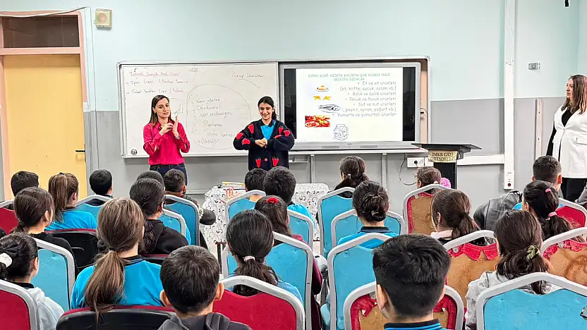 Ağrı'da öğrencilere gıda güvenliği ve israf eğitimi verildi