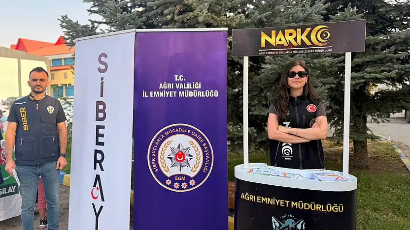 Ağrı'da polis bilgilendirdi, vatandaş memnun kaldı