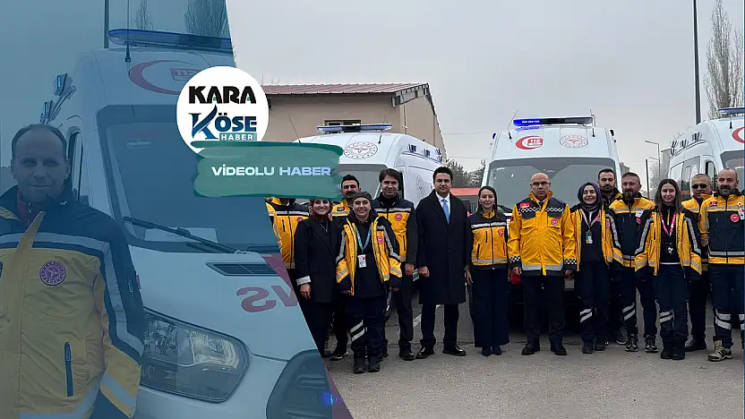 Ağrı'da sağlık ekiplerine güç takviyesi: 7 araçlık filo görevde!