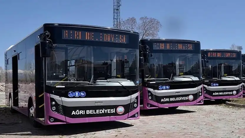 Ağrı'da şehir içi dolmuş ücretlerine zam geldi