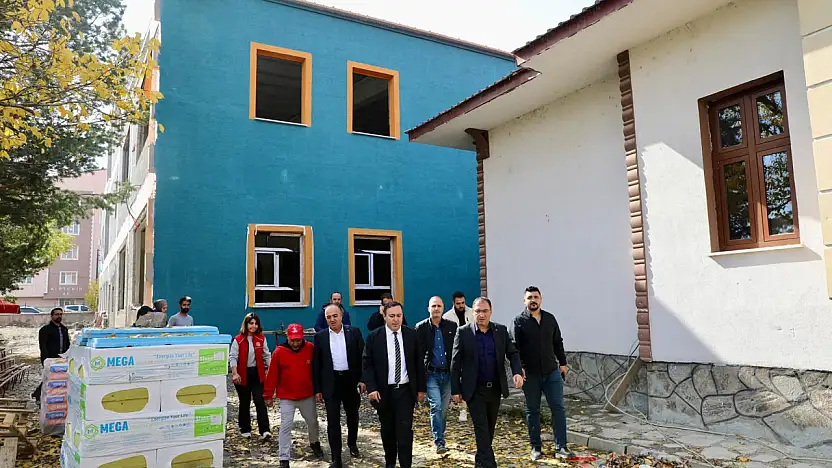 Ağrı'da Sporcu Fabrikası inşaatında çalışmalar sürüyor