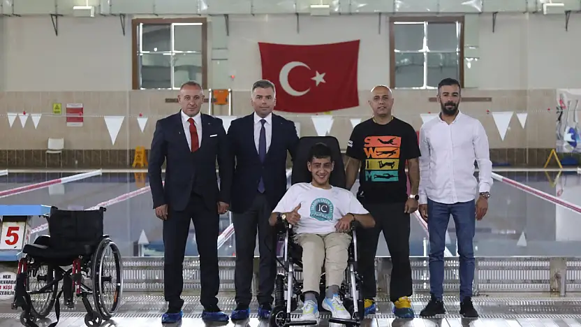 Ağrı'da sporun gücüyle yükselen Yusuf'a üniversiteden destek