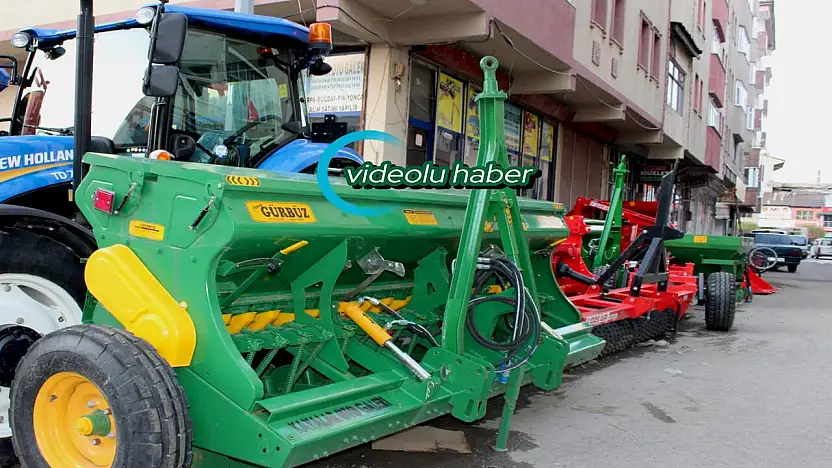 Ağrı'da tarım sezonu başladı, zirai aletlere olan ilgi arttı