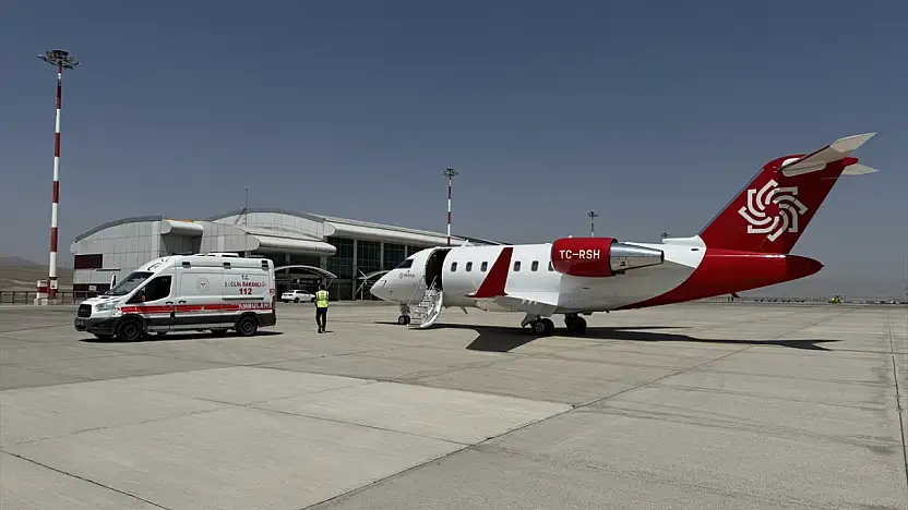 Ağrı'da yeni doğan bebek için hava ambulansı devreye girdi