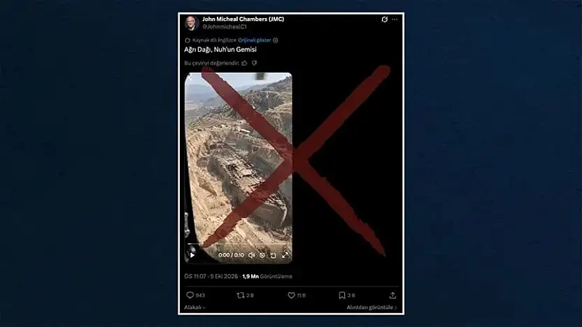 Ağrı Dağı'nda Nuh'un Gemisi bulundu iddiasının gerçeği ortaya çıktı