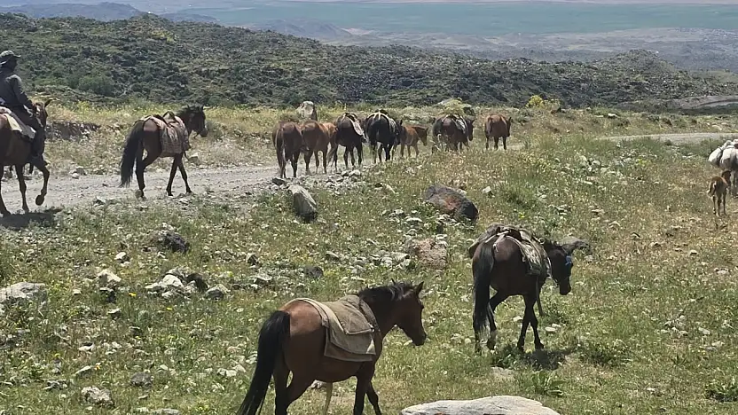 Ağrı Dağı'nın görünmez kahramanları! zirvenin en ağır yükünü onlar taşıyor