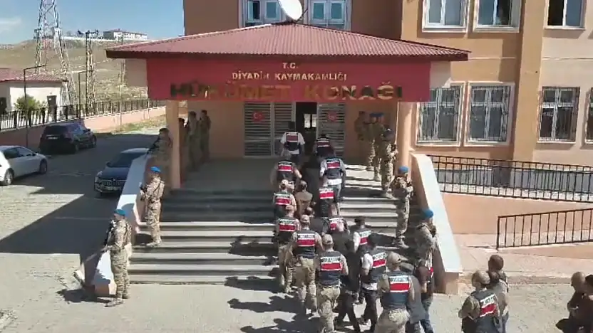 Ağrı dahil 8 ilde 9 suç örgütüne büyük operasyon: 76 şüpheli yakalandı
