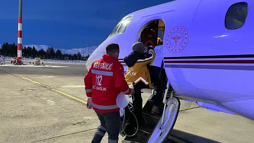 Ağrı'dan Başkent'e acil sağlık köprüsü