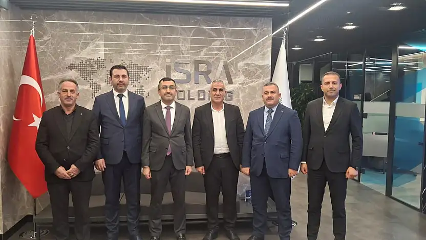 Ağrı Dernekler Federasyonundan İSRA Holding'e Ziyaret