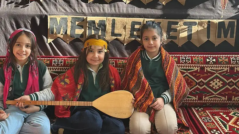 Ağrı Doğa Koleji'nde Yerli Malı Haftası coşkuyla kutlandı