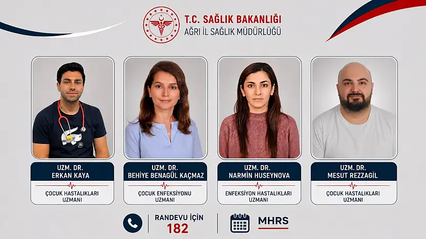 Ağrı Eğitim ve Araştırma Hastanesi'nin hekim kadrosu günden günde güçleniyor