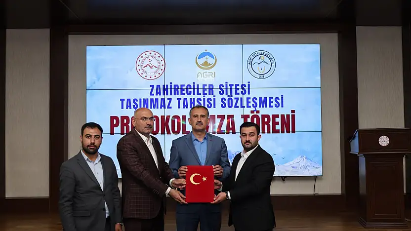Ağrı ekonomisine can suyu! Dev zahire projesi için kritik adım atıldı
