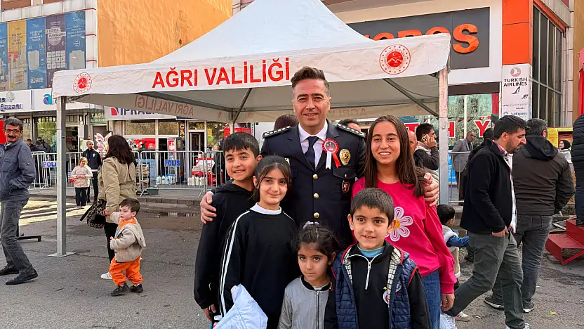Ağrı halkından Emniyet Müdürü Öndere büyük ilgi