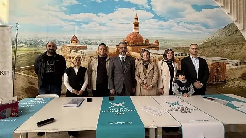 Ağrı ibrahim Çeçen Üniversitesi'nde TÜGVA standına yoğun ilgi