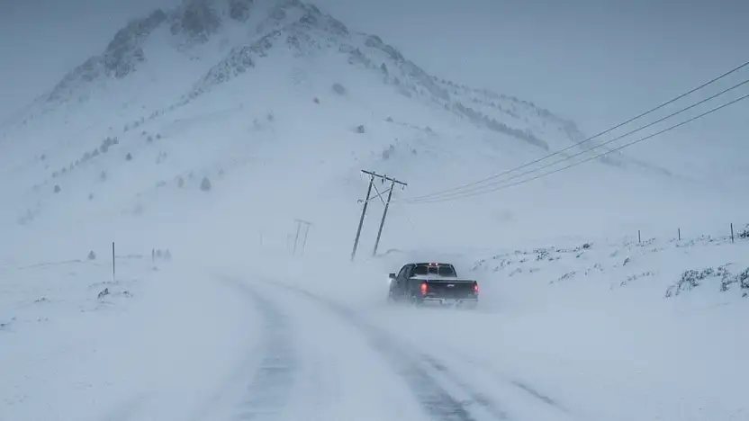 Ağrı için meteorolojik uyarı: Kar, sis ve kuvvetli rüzgâr bekleniyor