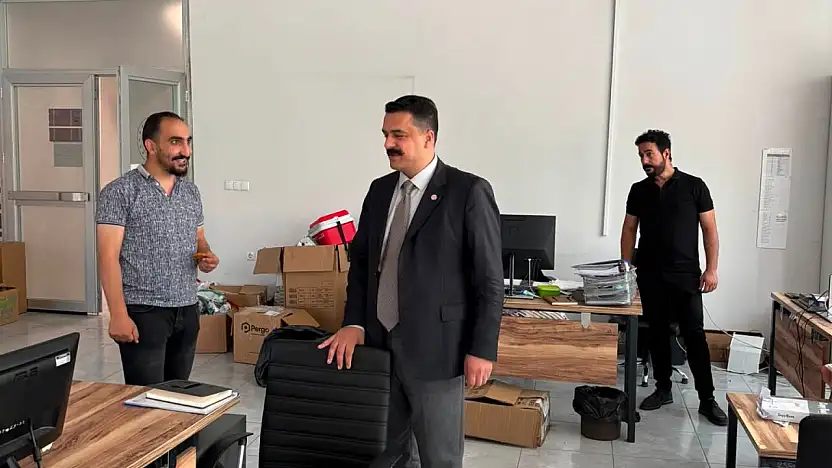 Ağrı İl Sağlık Müdürü Acu'dan personele Mevlid Kandili ziyareti