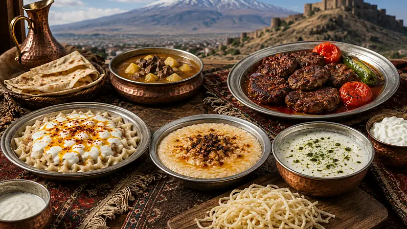 Ağrı'nın Damak Çatlatan Lezzetleri! Bu Tatları Denemeden Dönmeyin