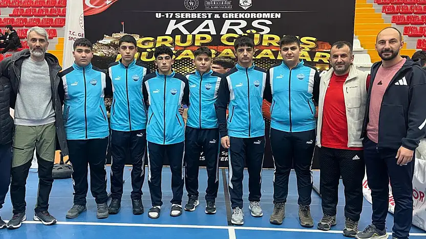 Ağrı'nın genç pehlivanları Darıca yolcusu