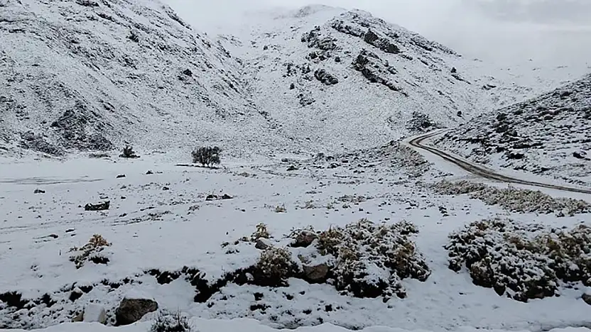 Ağrı'nın O Yerinde Kar Kalınlığı 2 Metreyi Aştı!