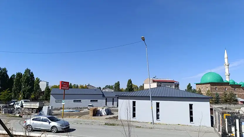 Ağrı'nın yeni itfaiye binasında sona gelindi