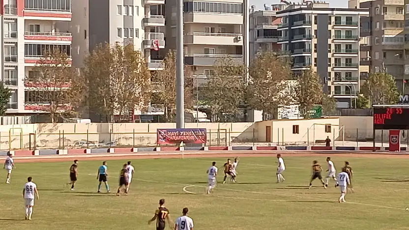 Ağrı Spor dar kadroyla çıktığı maçta Silifke deplasmanından puansız döndü