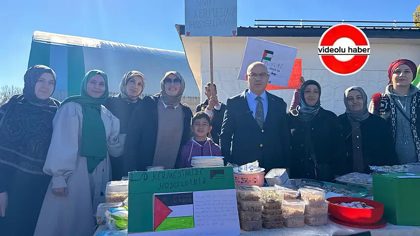 Ağrılı öğrenciler 3 milyon liralık yardımla Gazze'ye umut oldu