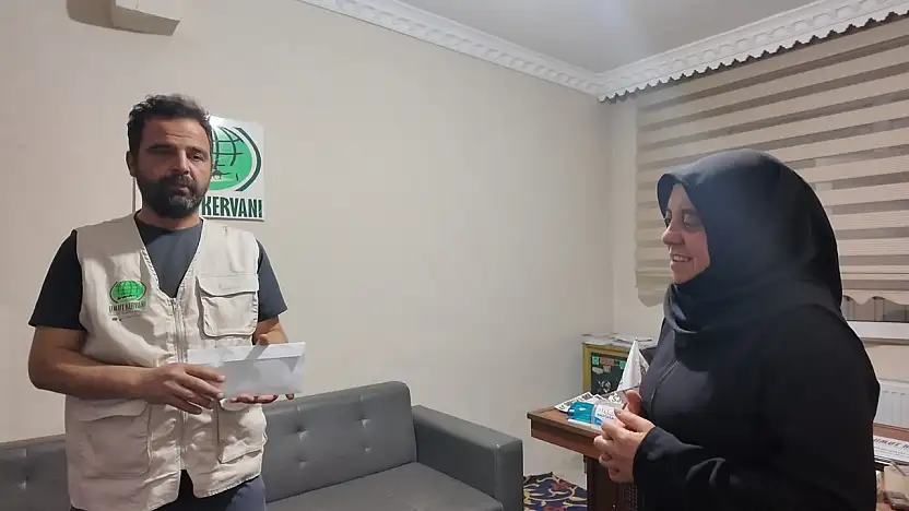 Ağrılı vatandaşlardan Gazze'ye yardım eli