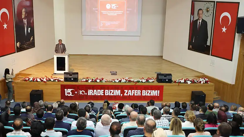 AİÇÜ'de 15 Temmuz'un 10. yılında anlamlı konferans