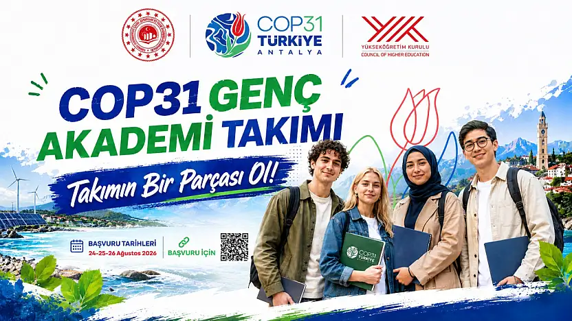 COP31 Genç Akademi Takımı için başvurular başladı
