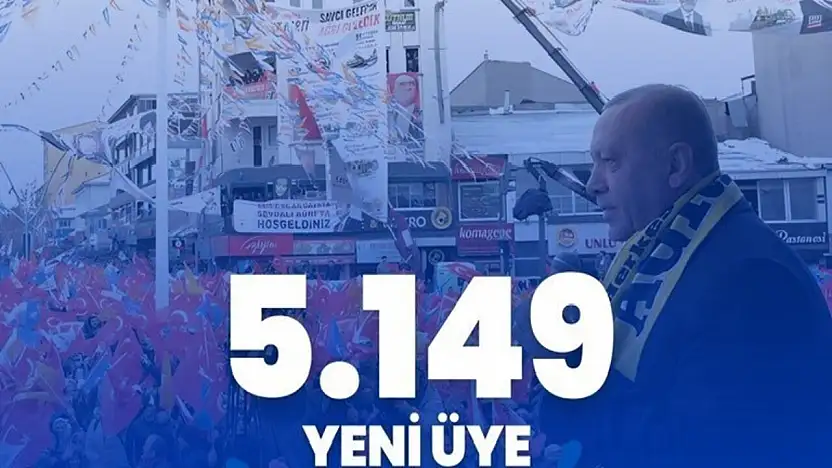 AK Parti, Ağrı'da üye sayısını artırmaya devam ediyor