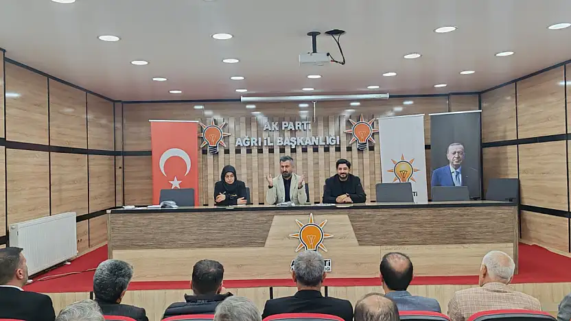 AK Parti Ağrı'da yeni dönem çalışmalarını masaya yatırdı