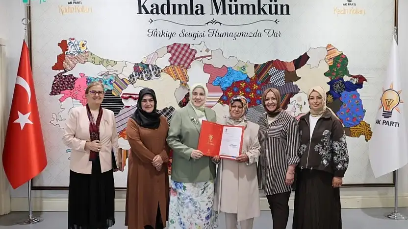 AK Parti Taşlıçay Kadın Kolları Başkanlığına Nermin Yıldız atandı