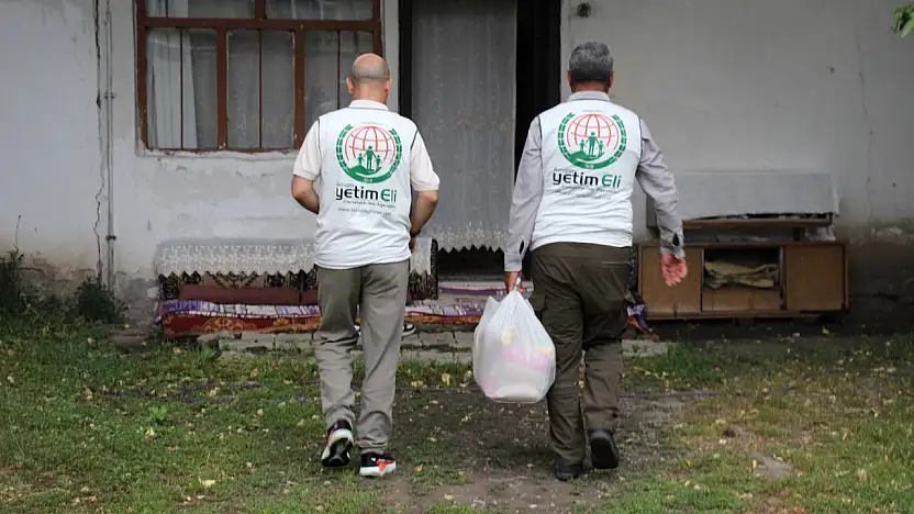 Avrupa Yetim Eli'nden Ağrı'daki ailelere umut eli