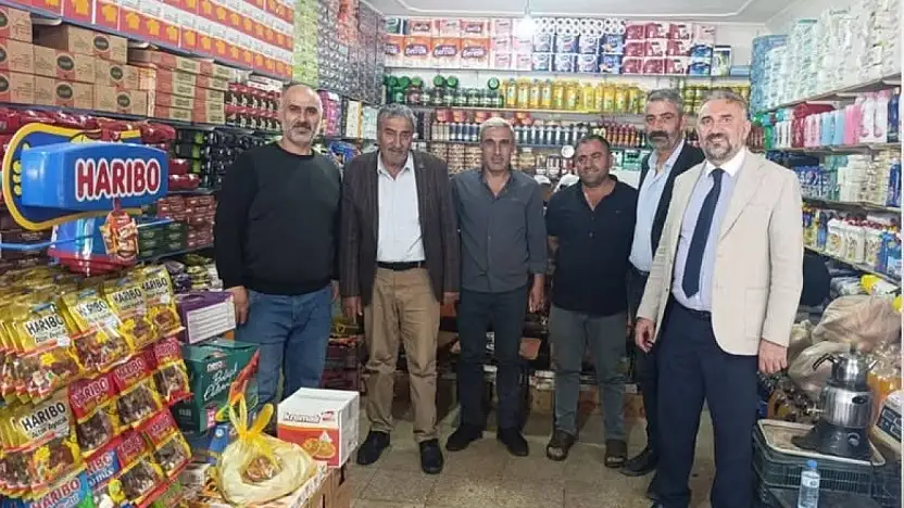 Başkan Hatunoğlu Tutak esnafını ziyaret etti